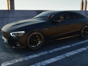 Mercedes AMG GT63 2019 3D Model