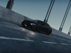 Mercedes AMG GT63 2019 Modello 3D