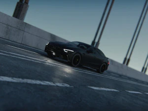 Mercedes AMG GT63 2019 3D Model
