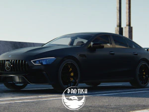 Mercedes AMG GT63 2019 3D Model