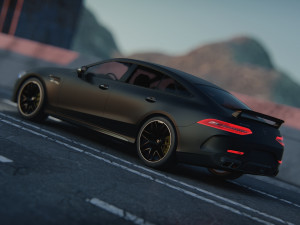 Mercedes AMG GT63 2019 Modello 3D