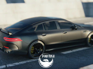 Mercedes AMG GT63 2019 3D Model