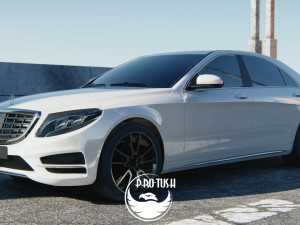 Mercedes-Benz S-Class AMG 2014 3D Model