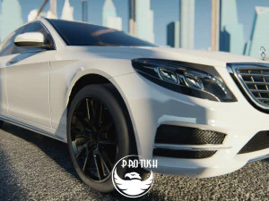 Mercedes-Benz S-Class AMG 2014 3D Model