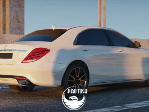 Mercedes-Benz S-Class AMG 2014 3D Model
