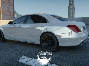 Mercedes-Benz S-Class AMG 2014 3D Model