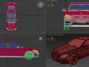 Mercedes-Benz S-Class AMG 2014 3D Model