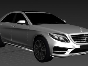 Mercedes-Benz S-Class AMG 2014 3D मॉडल
