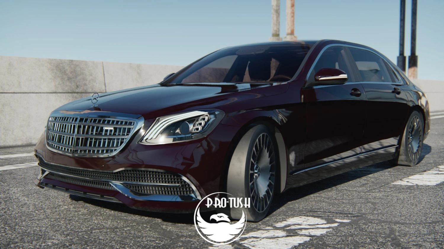 Mercedez s650 3D Model .c4d .max .obj .3ds .fbx .stl .blend 