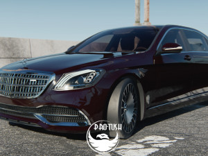 Mercedez s650  3D Model