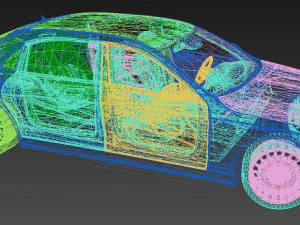 Mercedez s650 3D Model