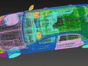 Mercedez s650 3D Model