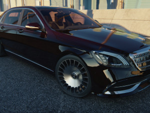 Mercedez s650 3D 모델