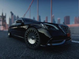 Mercedez s650 3D Model