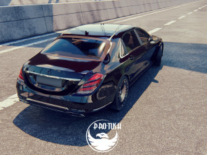 Mercedez s650 3D 모델