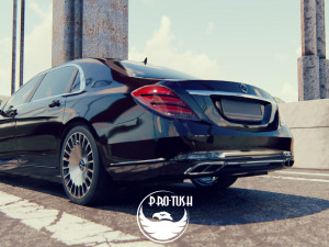 Mercedez s650 3D 모델
