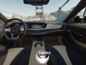 Mercedez s650 3D 모델