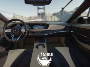 Mercedez s650 3D Model