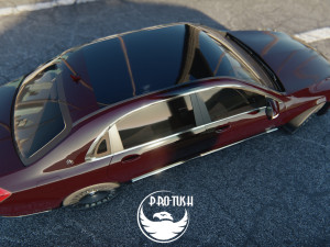 Mercedez s650 3D 모델