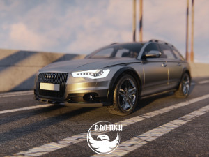 Audi A6 Avant 2015 3D 模型