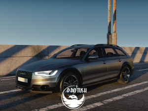 Audi A6 Avant 2015 3D 模型