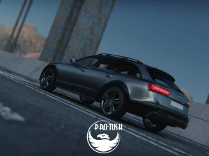 Audi A6 Avant 2015 3D Model