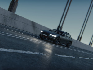 Audi A6 Avant 2015 3D 模型