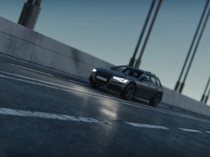 Audi A6 Avant 2015 3D Model
