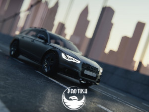 Audi A6 Avant 2015 3D 模型