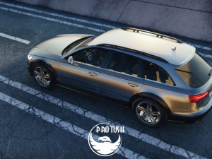Audi A6 Avant 2015 3D 模型