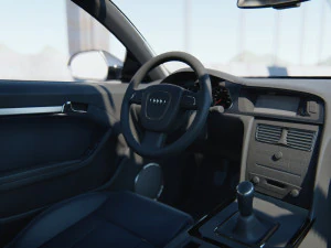 Audi A6 Avant 2015 3D Model