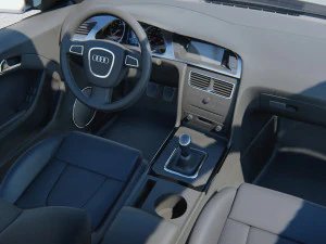 Audi A6 Avant 2015 3D Model
