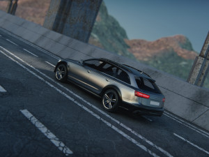 Audi A6 Avant 2015 3D 模型
