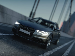 Audi A6 Avant 2015 3D 模型