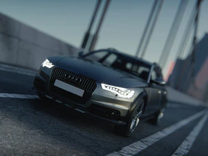 Audi A6 Avant 2015 3D Model