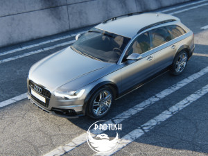 Audi A6 Avant 2015 3D 模型