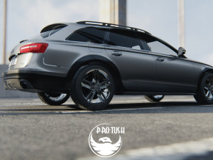 Audi A6 Avant 2015 3D 模型