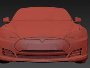 Tesla Model S 2016 3D Модель