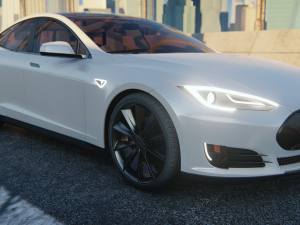 Tesla Model S 2016 3D Модель