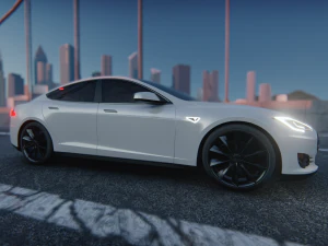 Tesla Model S 2016 3D Model