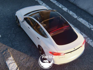 Tesla Model S 2016 3D Model