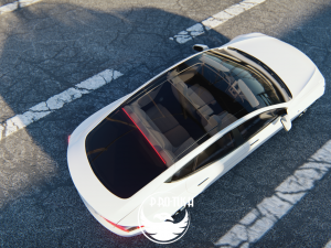 Tesla Model S 2016 3D Модель