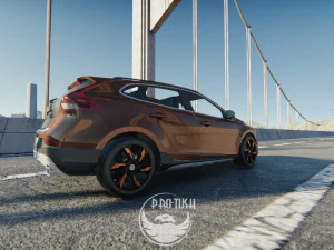 Volvo V40 Cross Country 2013 3D Modell