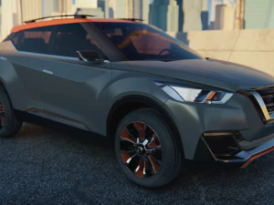 Nissan Kicks 2014 3D Model
