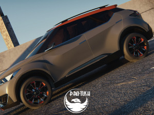 Nissan Kicks 2014 3D Модель