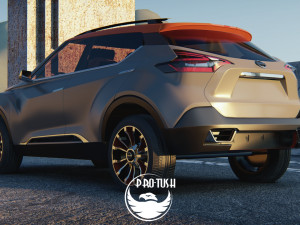 Nissan Kicks 2014 3D Модель