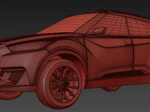 Nissan Kicks 2014 3D Model