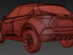 Nissan Kicks 2014 3D Model
