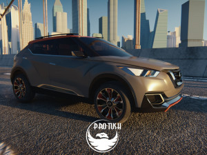 Nissan Kicks 2014 3D Модель