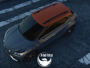 Nissan Kicks 2014 3D Model